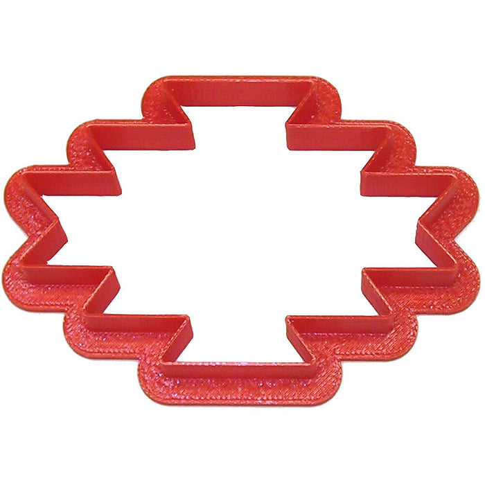 Bohemian Plaque Cookie Cutter 3.75 in PC0398
