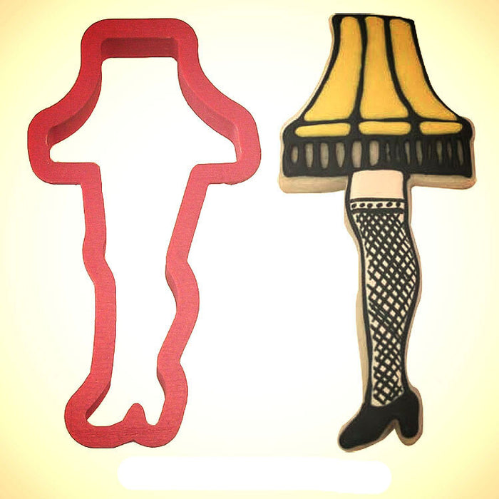 Leg Lamp Cookie Cutter 5 in PC0340