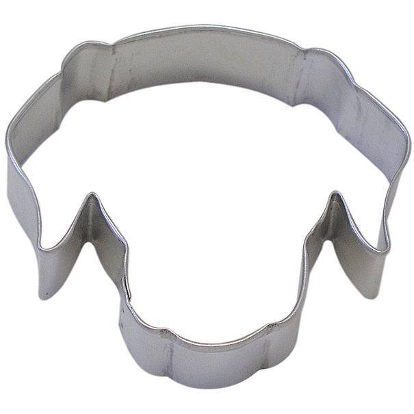 Dog Face Tin Cookie Cutter 3.5 in B0864