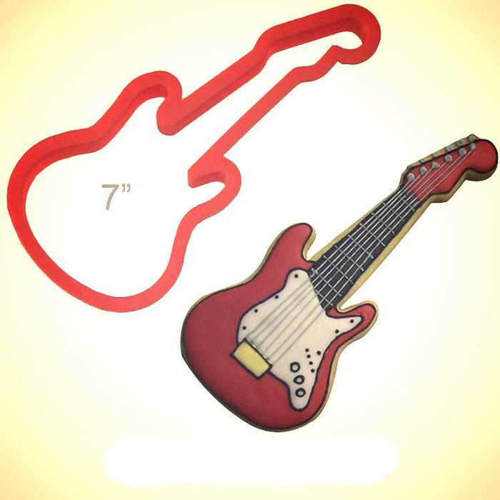 Electric Guitar Cookie Cutter 7 in PC0366
