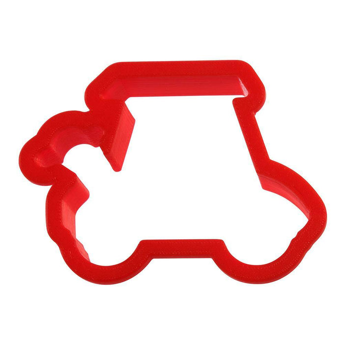 Golf cart cookie cutter, Father’s Day baking tool, golf-themed cookie shape, sports cookie cutter accessory