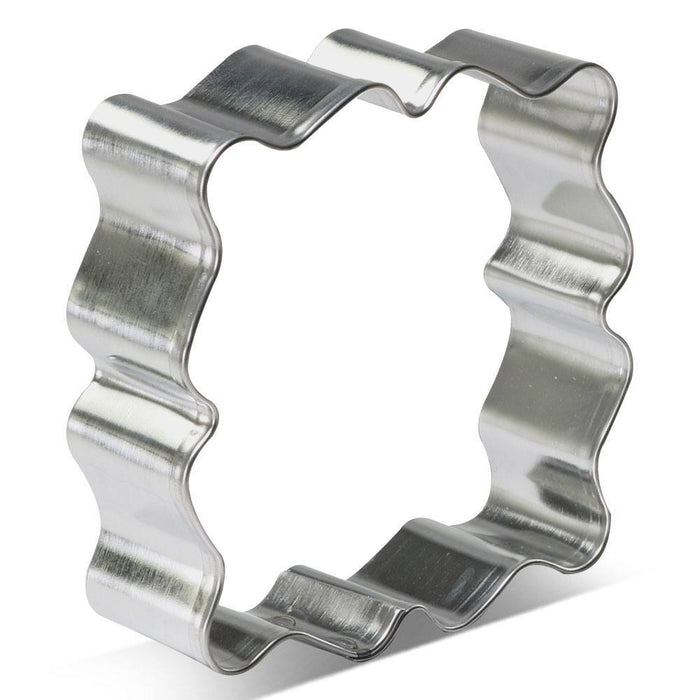 Fancy Square Plaque Cookie Cutter 3.75 in B1603