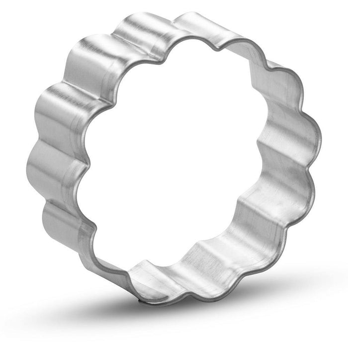 Mini Round Fluted Cookie Cutter 1.5 in M186