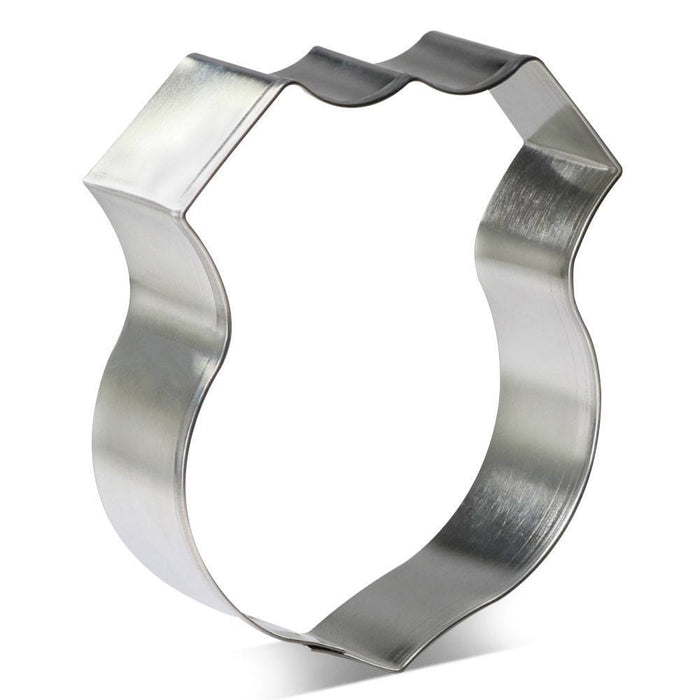 Police Badge Cookie Cutter 4.25 in B1600
