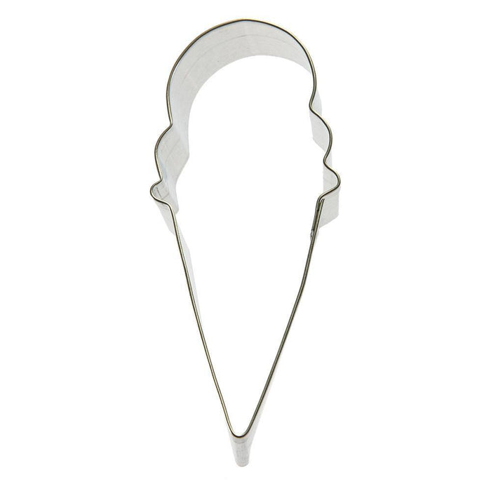 Ice Cream Cone Cookie Cutter 4.25 in B982