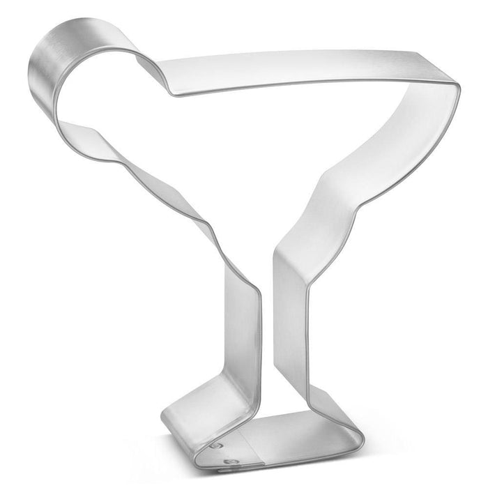 Margarita Glass with Lime  Cookie Cutter 4 in B1135