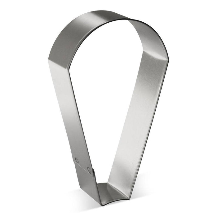 Teardrop Round Cookie Platter Cutter 4 in B0715