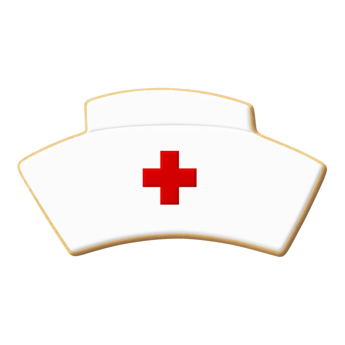 Nurse Hat Cookie Cutter 4 in PC0186