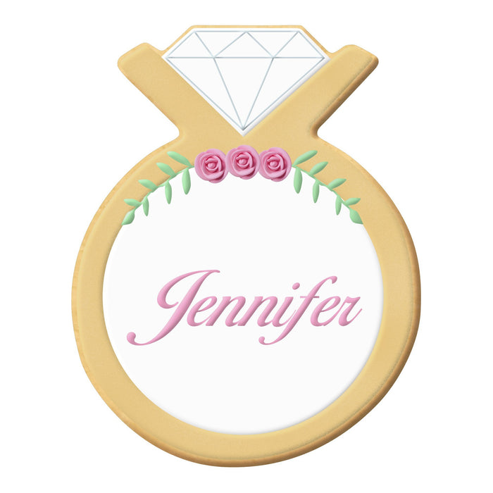 Diamond Ring Cookie Cutter 3 in B1713