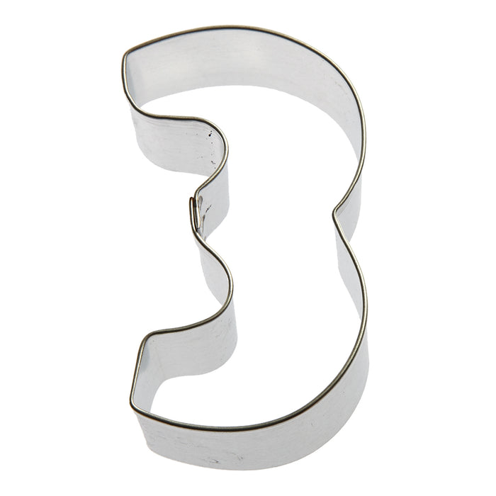 Number Three Cookie Cutter 3 in B1513