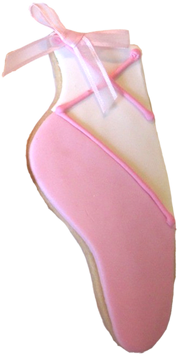 Ballet Slipper Cookie Cutter 4.5 in PC0323