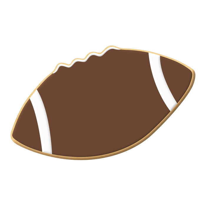 Super Bowl baking tool, sports party cookie cutter