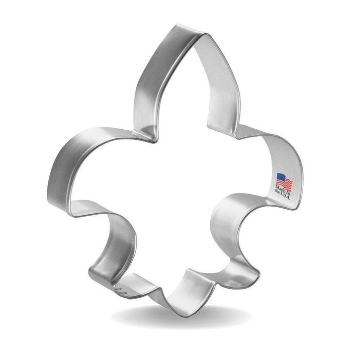 Fleur De Lis Cookie Cutter 4 3/8 in B1190