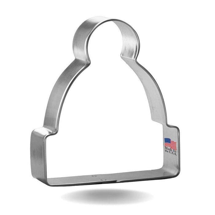 Beanie Hat / Stocking Cap Cookie Cutter 3.25 in B1185