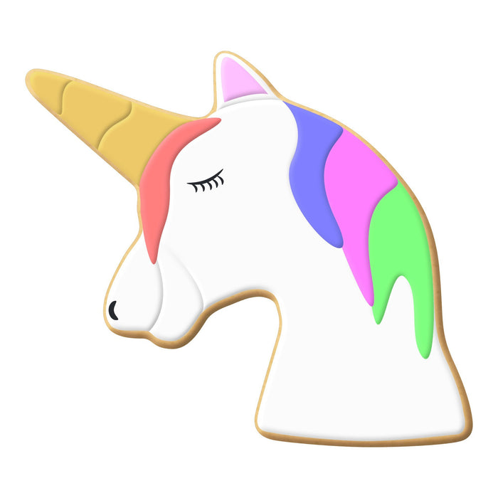 Unicorn Head Cookie Cutter 4.25 in B1207