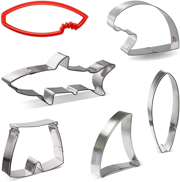 Surfs Up Cookie Cutter 6 Pc Set HS0402