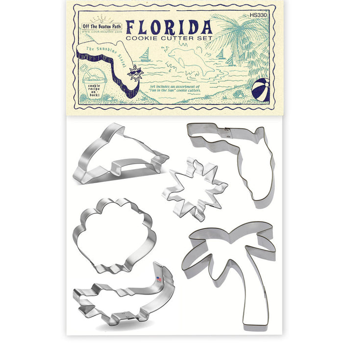Florida Cookie Cutter 6 PC Set HS330
