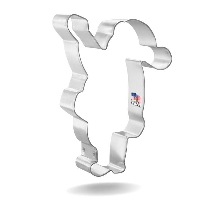 Waving Santa Cookie Cutter 4 in B1098