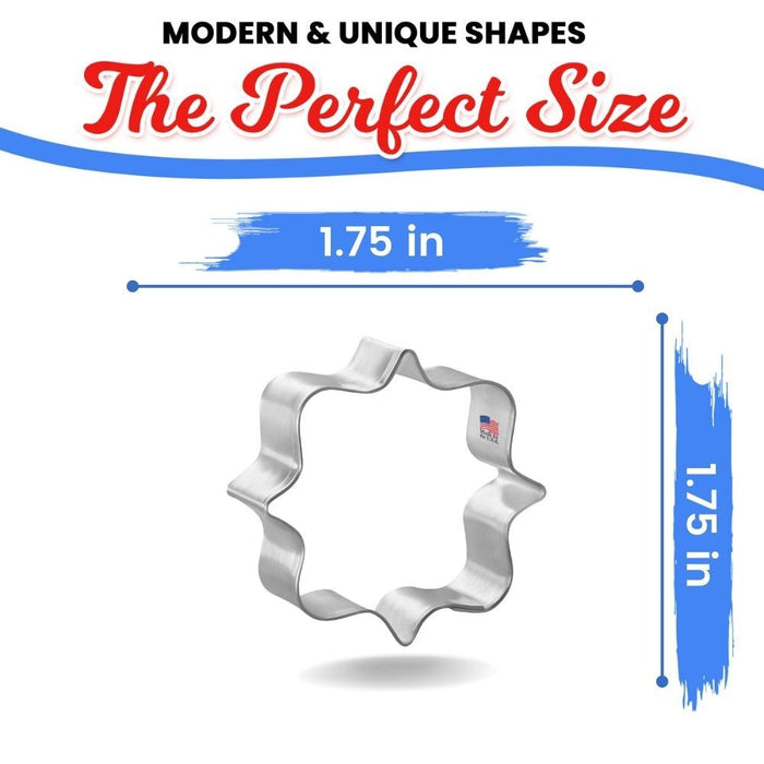 Mini Square Plaque Cookie Cutter 1.75 in M200