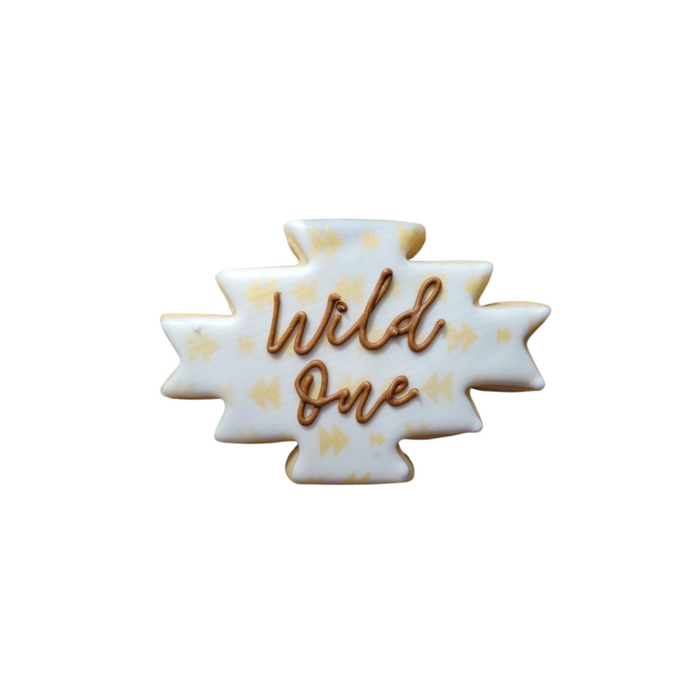Bohemian Plaque Cookie Cutter 4.5 in B1609