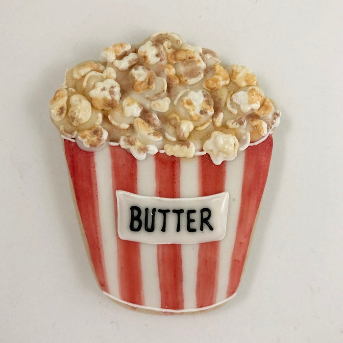 Popcorn Cookie Cutter 3.75 in B1565