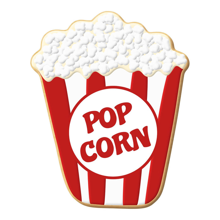 Popcorn Cookie Cutter 3.75 in B1565