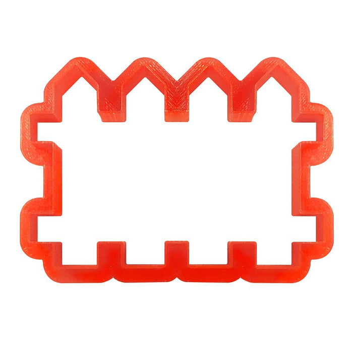 Fence Castle Cookie Cutter 4 in x 2.75 in PC0467