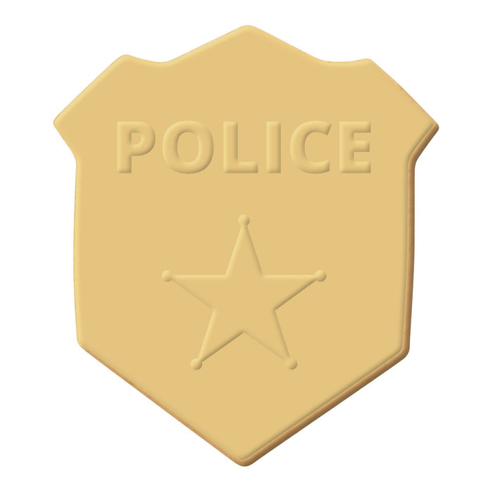 Shield Badge Cookie Cutter 3 In. B1482