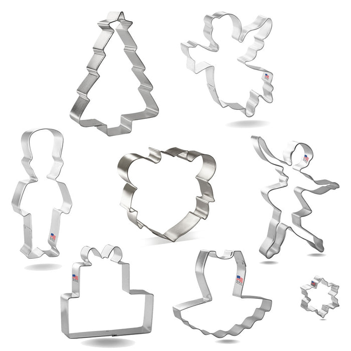 Nutcracker Christmas Ballet Cookie Cutter 8 Pc Set HS0515