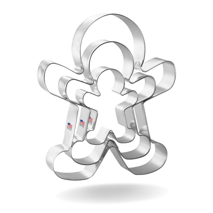 Gingerbread Nested Cookie Cutter Set 3 Piece HS0518