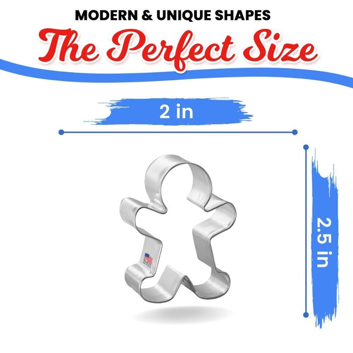 Gingerbread Nested Cookie Cutter Set 3 Piece HS0518