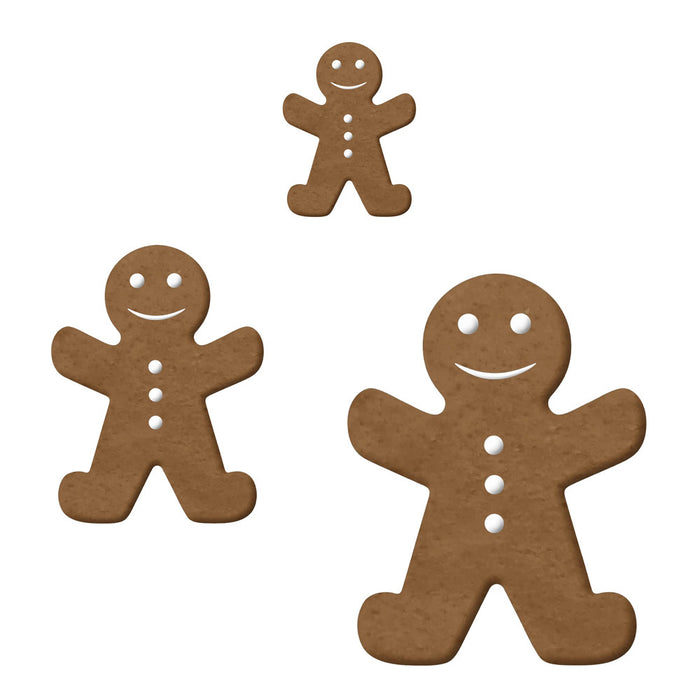 Gingerbread Nested Cookie Cutter Set 3 Piece HS0518