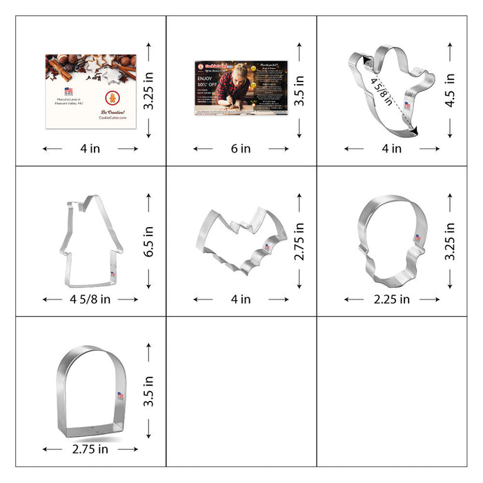 Halloween cookie cutters