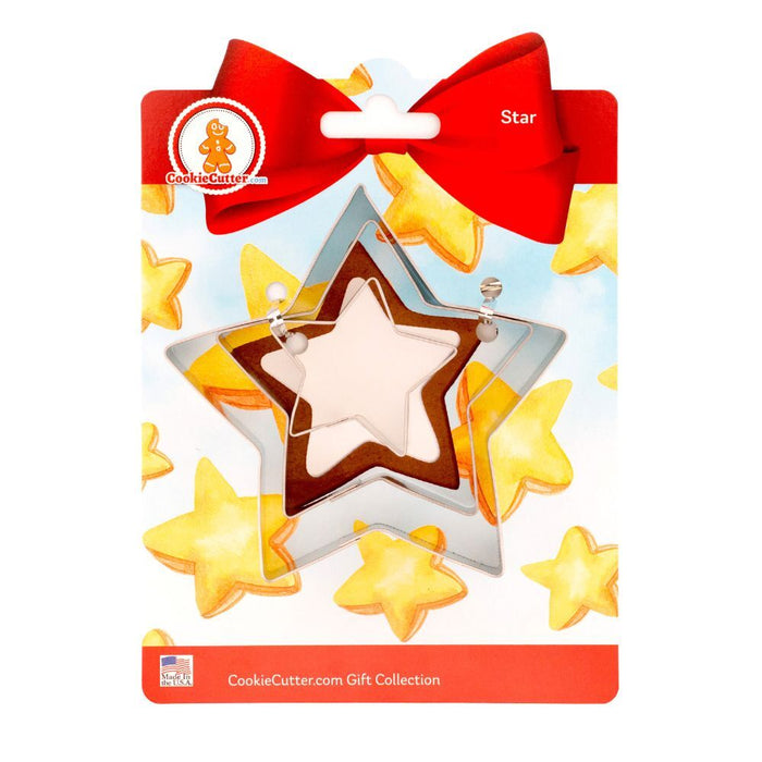 nested star cookie cutter set
