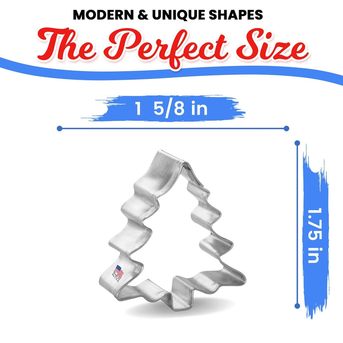 Mini Christmas Tree Cookie Cutter 1.75 in M190