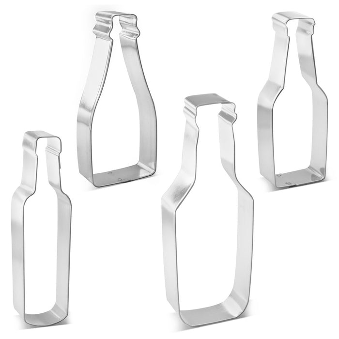 Bottle Cookie Cutter 4 Pc Set HS0464
