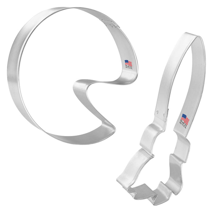 Love To Paint -  Artist Cookie Cutter 2 Pc Set HS0427