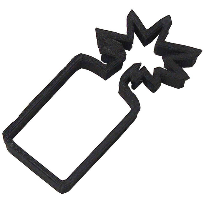 firecracker cookie cutter, patriotic cookie cutter, 4th of July baking tool, fireworks cookie design