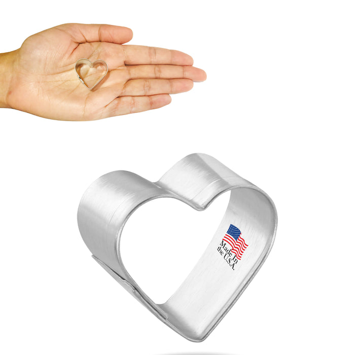 Mini Heart Cookie Cutter 1 in M21