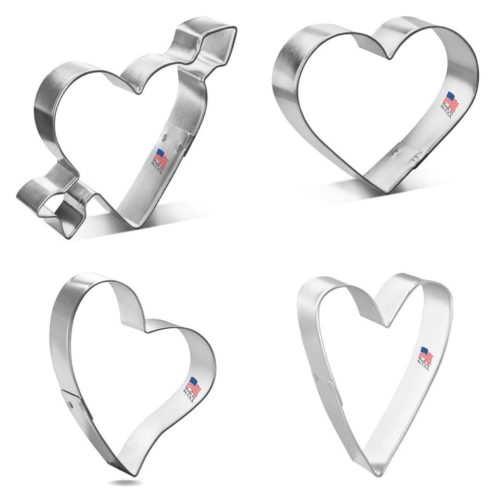 Heart Cookie Cutter 4 Pc Set HS0525