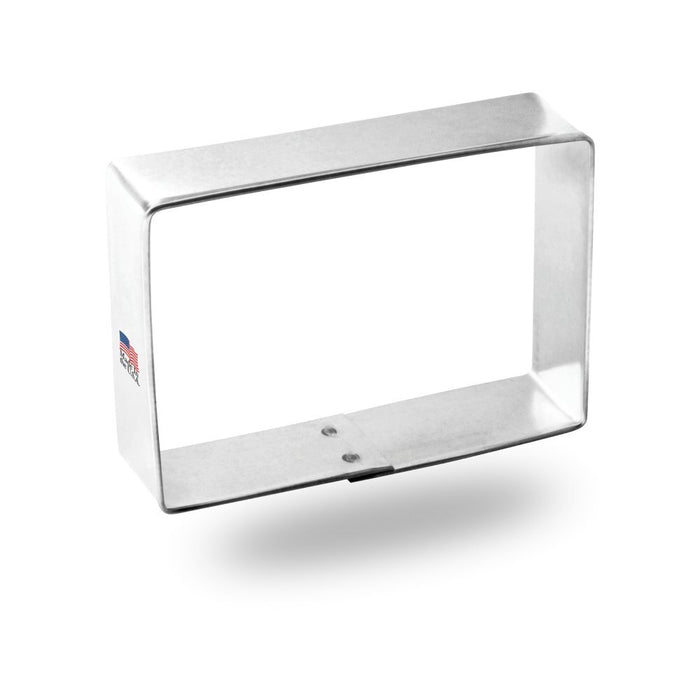 Rectangle Cookie Cutter 3 in by 2 in B704