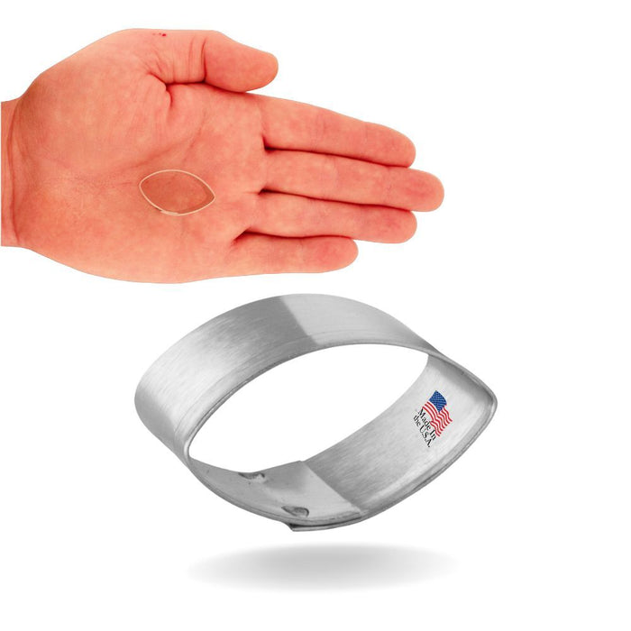 Mini Football Cookie Cutter 1.25 in M178