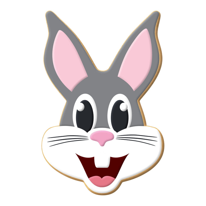 Bunny Rabbit Face  Cookie Cutter 3.75 in B1140