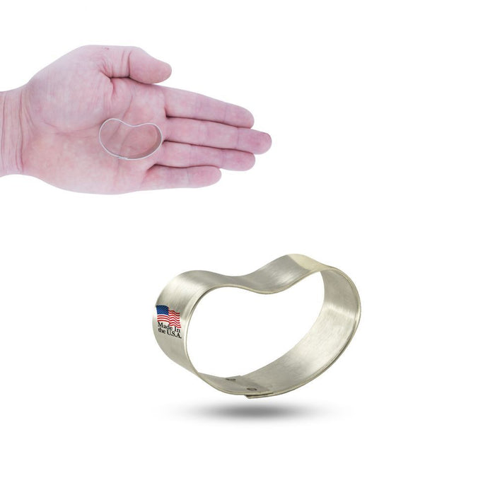 Mini Jelly Bean Cookie Cutter 1.75 in M209