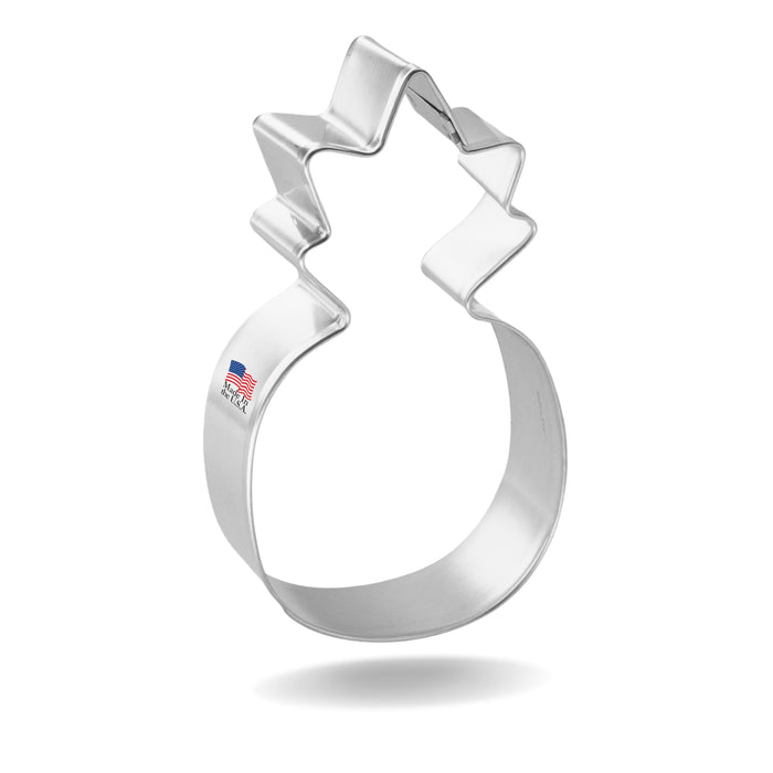 Pineapple Cookie Cutter 4 in B1159