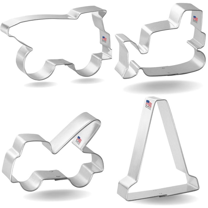 Construction Vehicles Cookie Cutter 4 Pc Set HS0430