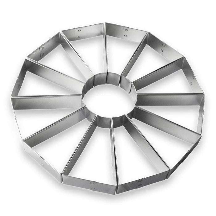 Trapezoid Cookie Platter Cutter 3 3/8 in B0712