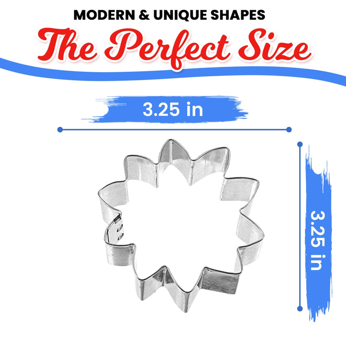 Sunflower Cookie Cutter 3.25 in B1246