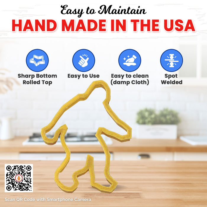 Big Foot Cookie Cutter 4 in PC0219