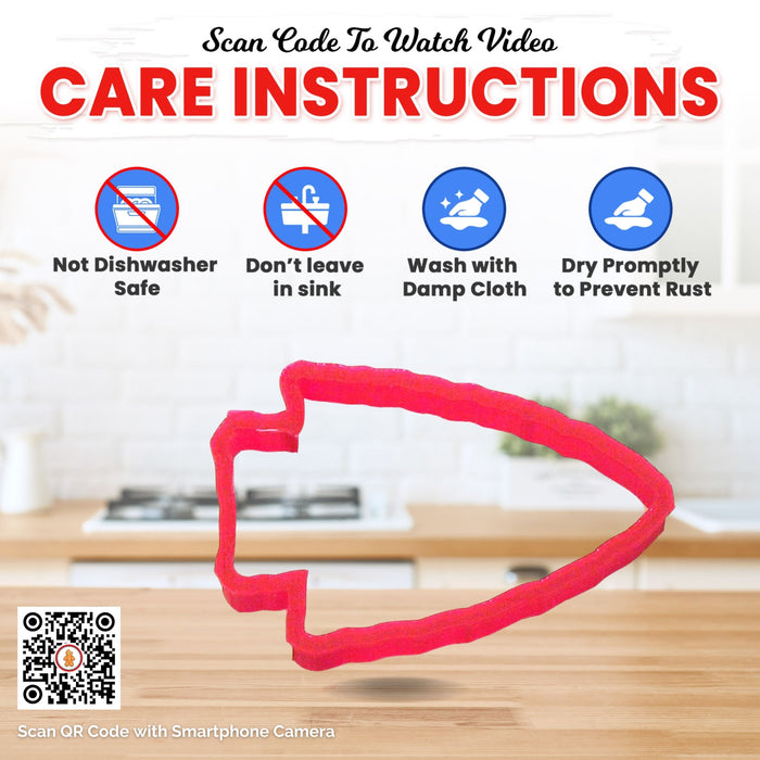 Arrow Head Cookie Cutter 3.5 In PC0251